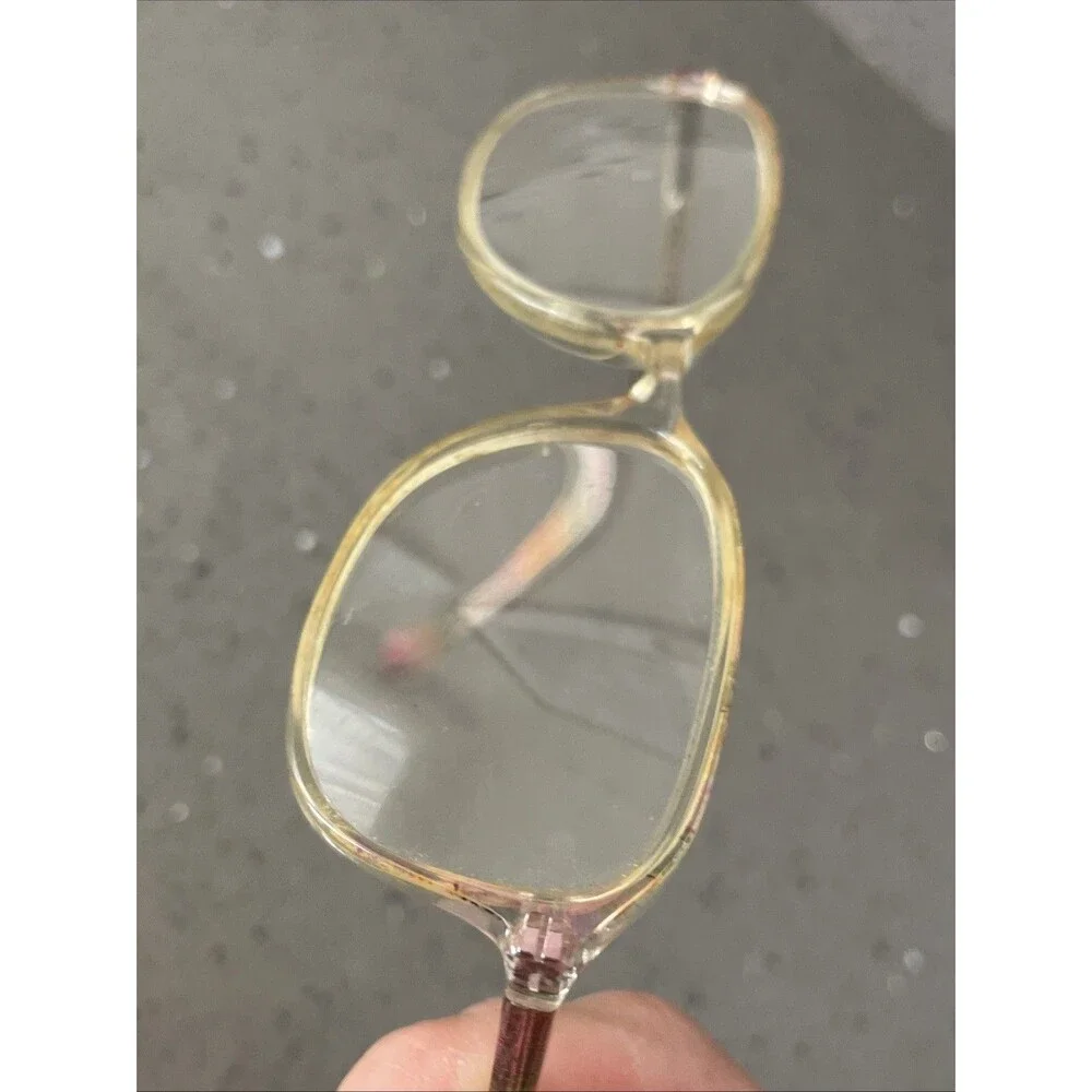WP7016 LI Eyeglasses Frames ONLY lilac Clear oval Full Rim 51-16-135 mm